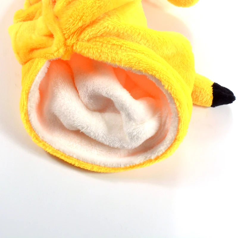 Flannel Winter Pet Hoodie - Big & Small Dogs, Cats & Puppies