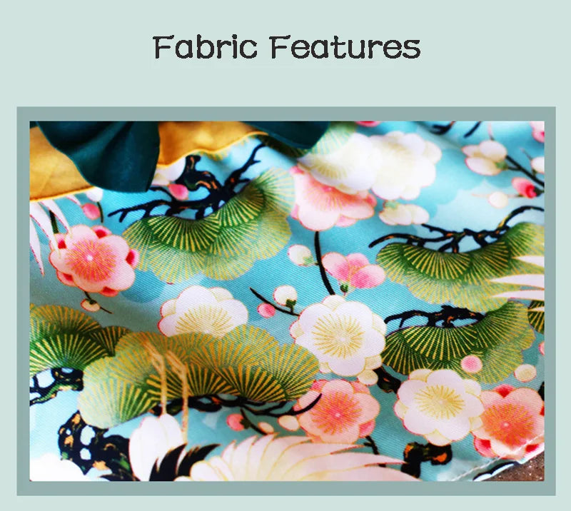 Japanese Kimono Pet Outfit - Summer Cosplay for Dogs, Cats & Shiba Inu