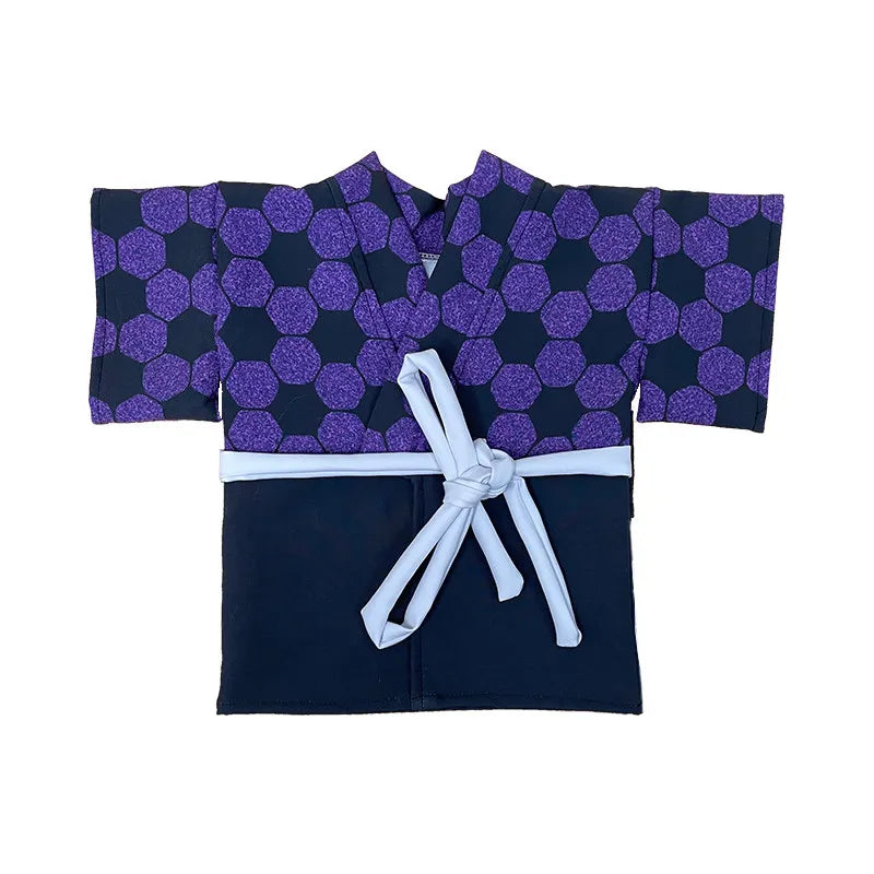 Demon Slayer Zenitsu Pet Clothing Anime Peripheral Kawaii Cats Dog Costumes Halloween Pets Cosplay Spring Summer Clothing Decor